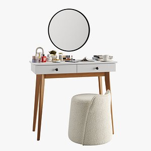 Dressing table Adele Mirror Focus