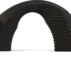 3D circle metal