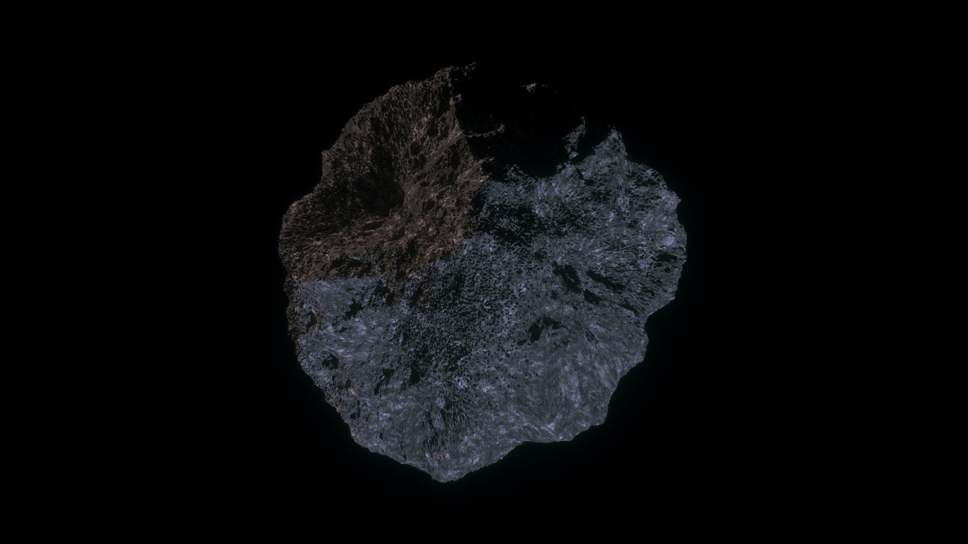 3D asteroid rock model - TurboSquid 1305904