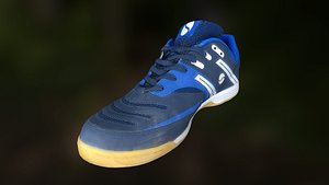 Sport shoe low poly 3D model