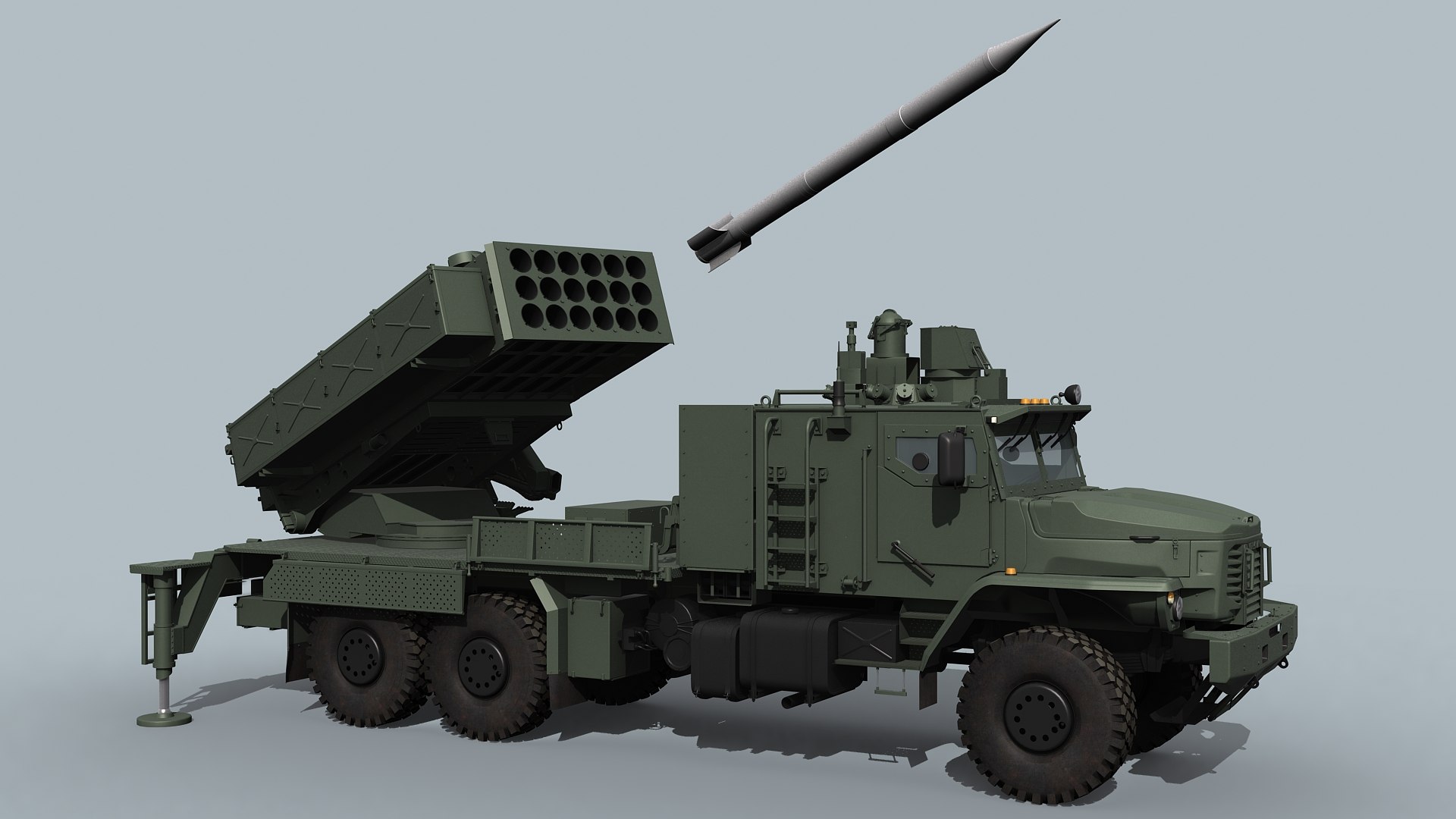 Russian MLRS model https://p.turbosquid.com/ts-thumb/6a/L9wGCS/AM/tos2_prev16/jpg/1700981583/1920x1080/fit_q87/71a5bd07ee447e93cf53873e53fd71bd725a868f/tos2_prev16.jpg