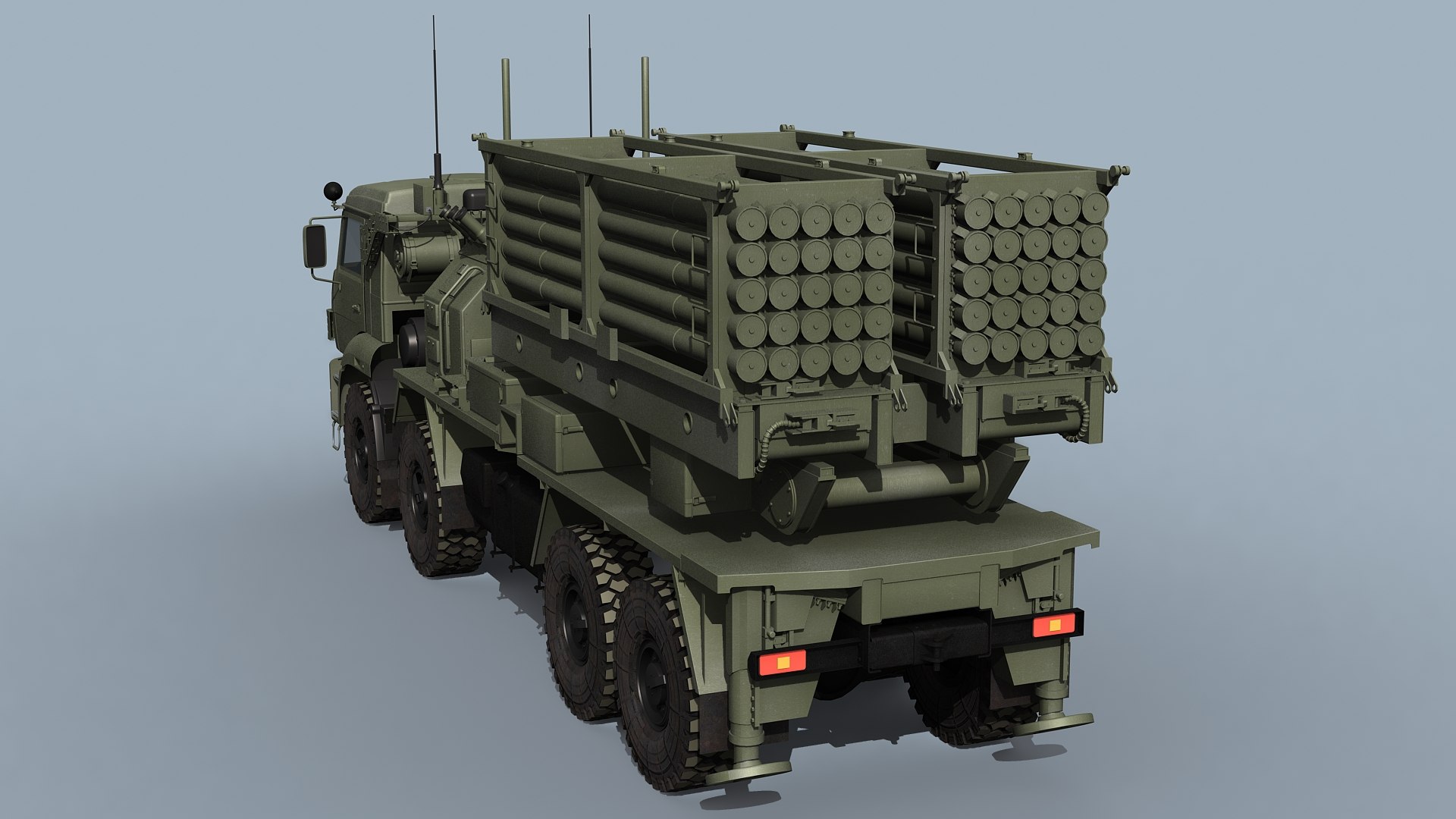 Russian MLRS model https://p.turbosquid.com/ts-thumb/6a/L9wGCS/DO/isdm_prev08/jpg/1700981493/1920x1080/fit_q87/6e91d0d315c3530045202707b8a86557de366aad/isdm_prev08.jpg