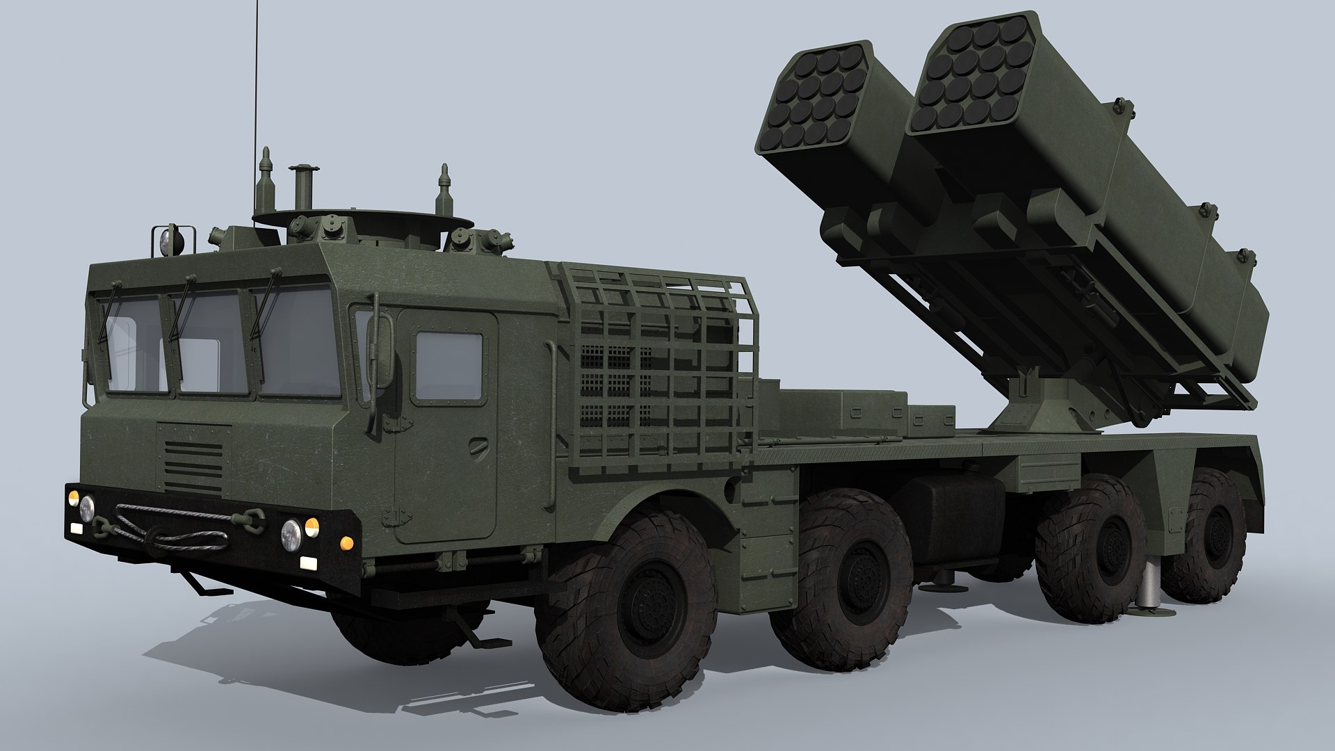 Russian MLRS model https://p.turbosquid.com/ts-thumb/6a/L9wGCS/K4/uragan220_prev02/jpg/1700981616/1920x1080/fit_q87/3cd2b25c1eea85f18653ce263c1dcbf8d6353090/uragan220_prev02.jpg