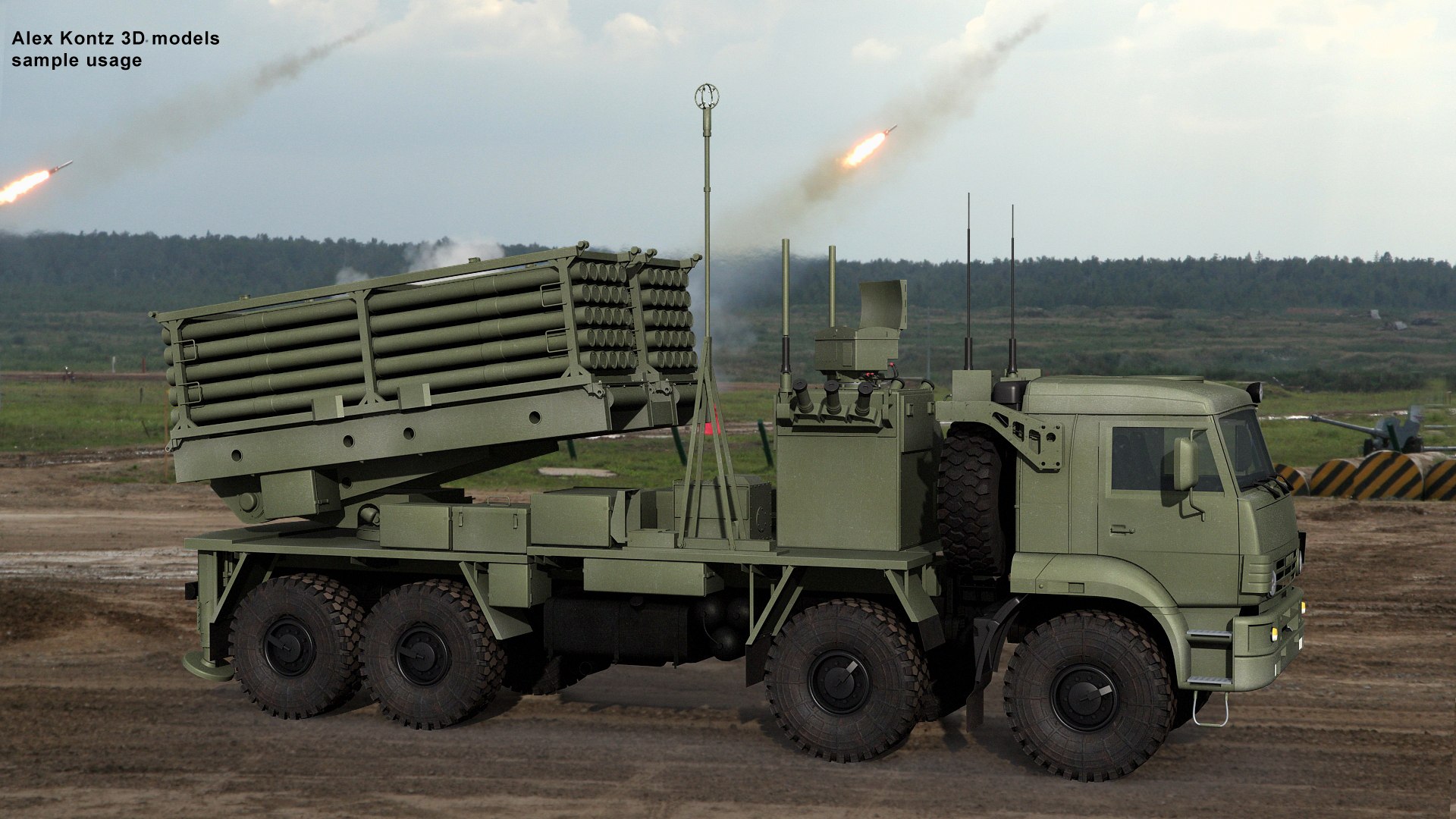 Russian MLRS model https://p.turbosquid.com/ts-thumb/6a/L9wGCS/PA/isdm_prev16/jpg/1700981504/1920x1080/fit_q87/1e59051716c87b04878dc44fecaec77461d7202f/isdm_prev16.jpg