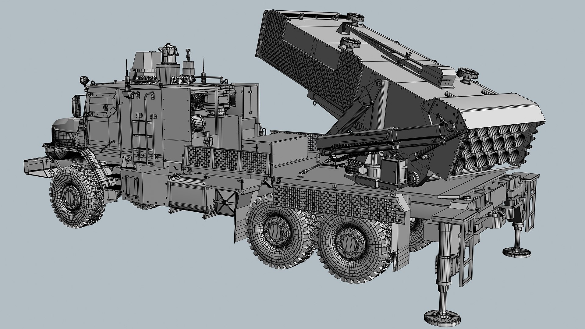 Russian MLRS model https://p.turbosquid.com/ts-thumb/6a/L9wGCS/Vt/tos2_prev21/jpg/1700981589/1920x1080/fit_q87/b86b4ec974f47d89efa2c0c8e85b640e8607ed40/tos2_prev21.jpg