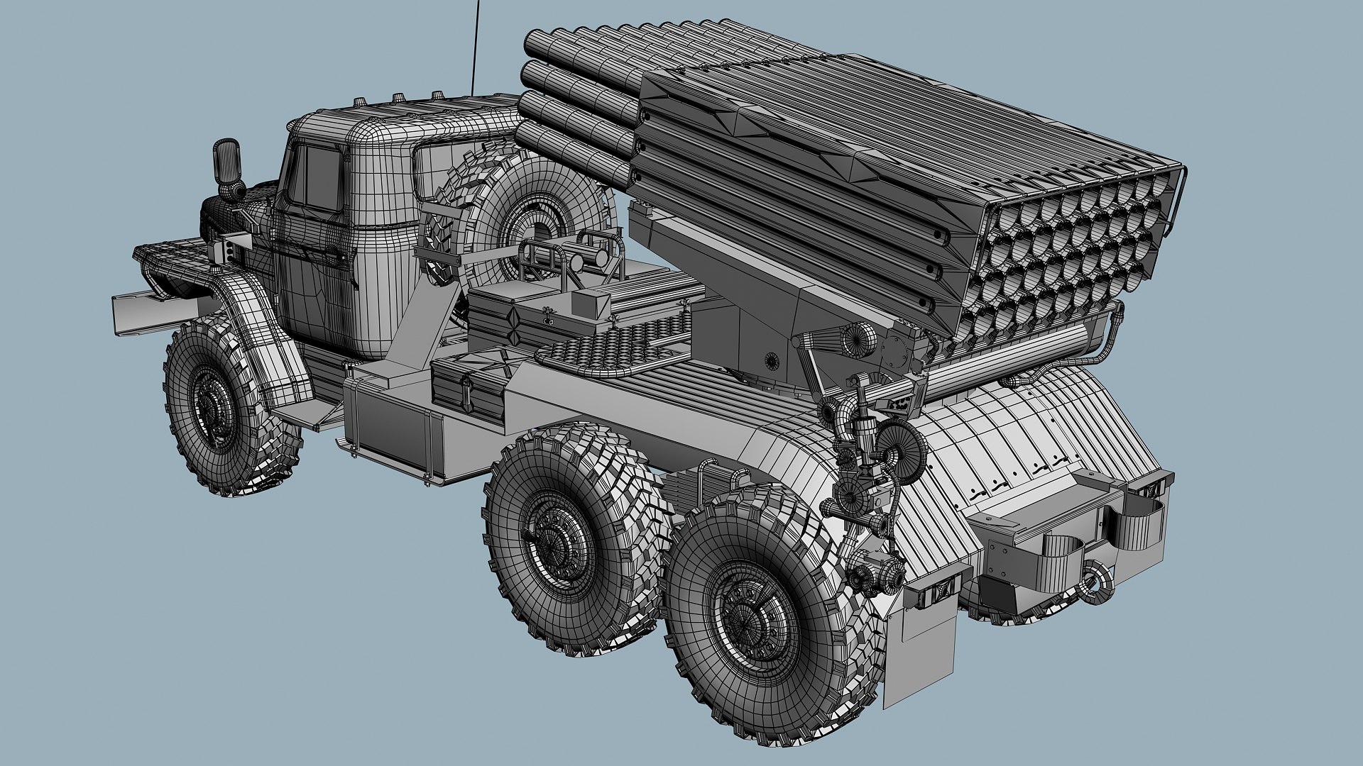 Russian MLRS model https://p.turbosquid.com/ts-thumb/6a/L9wGCS/eZ/grad_prev13/jpg/1700981479/1920x1080/fit_q87/d3624dd15cfc7adeefb3b8b1e359effb7de44045/grad_prev13.jpg
