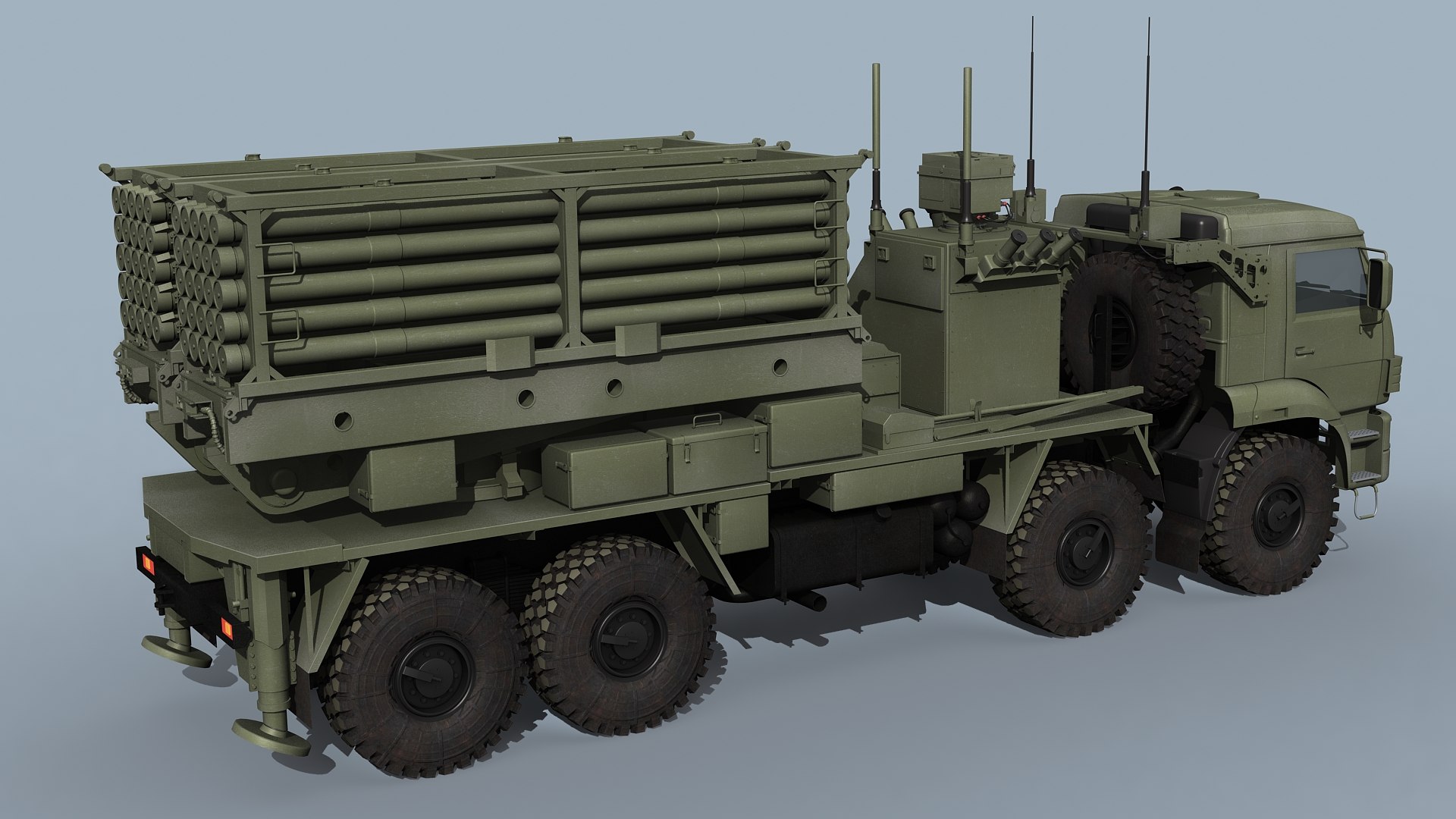 Russian MLRS model https://p.turbosquid.com/ts-thumb/6a/L9wGCS/gb/isdm_prev09/jpg/1700981494/1920x1080/fit_q87/149f3ae173b84ecfb304c1042a1f5ba50a9f6c80/isdm_prev09.jpg