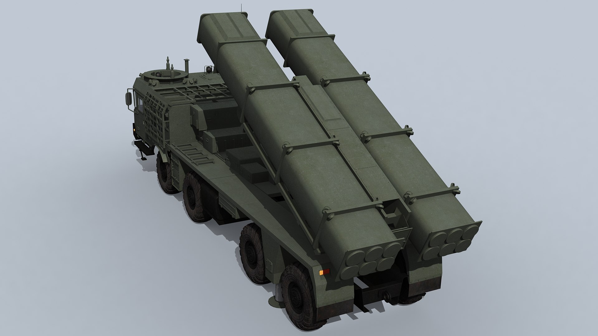 Russian MLRS model https://p.turbosquid.com/ts-thumb/6a/L9wGCS/pr/uragan1m300_prev06/jpg/1700981612/1920x1080/fit_q87/06764554d36d79f1066dd2916ed5cc401a91cc37/uragan1m300_prev06.jpg
