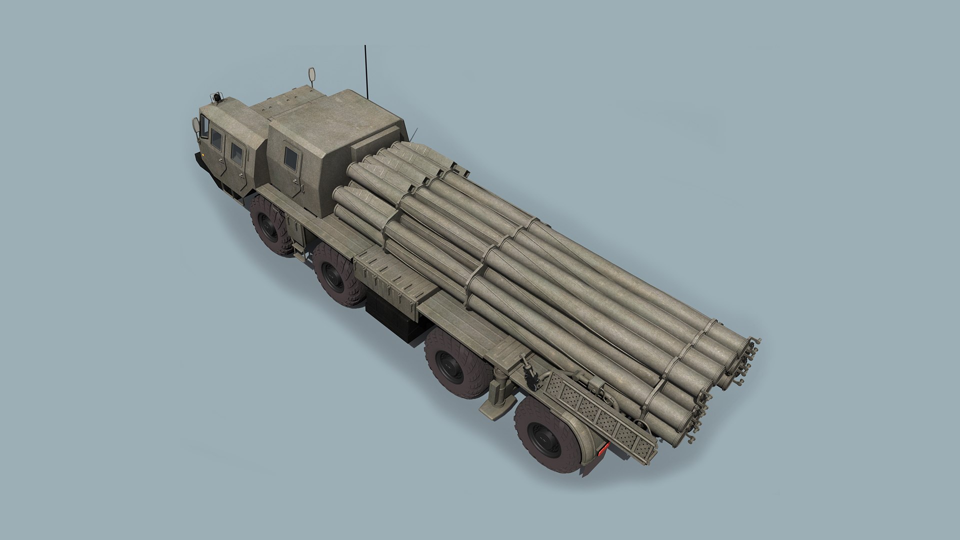 Russian MLRS model https://p.turbosquid.com/ts-thumb/6a/L9wGCS/sc/9a52_prev09/jpg/1700981420/1920x1080/fit_q87/23a255435ee1c13665a6d95364bd89d0fde13599/9a52_prev09.jpg
