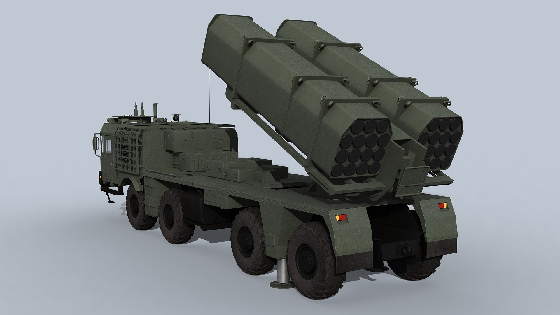 Russian MLRS model https://p.turbosquid.com/ts-thumb/6a/L9wGCS/vk/uragan220_prev06/jpg/1700981624/1920x1080/fit_q87/9a7b62ef1863467ff617e79884622312c0cd873a/uragan220_prev06.jpg