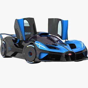 Bugatti Bolide 2021 Opening doors