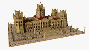 3D Ancient Palace model