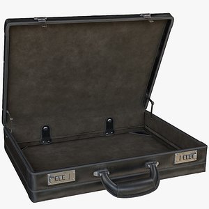 rigged briefcase interior model