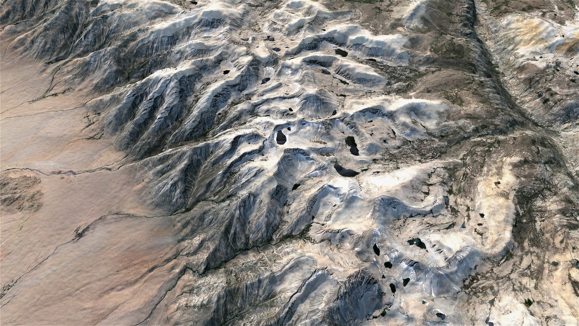 Mountain Whitney Terrain 3D Model TurboSquid 1486968