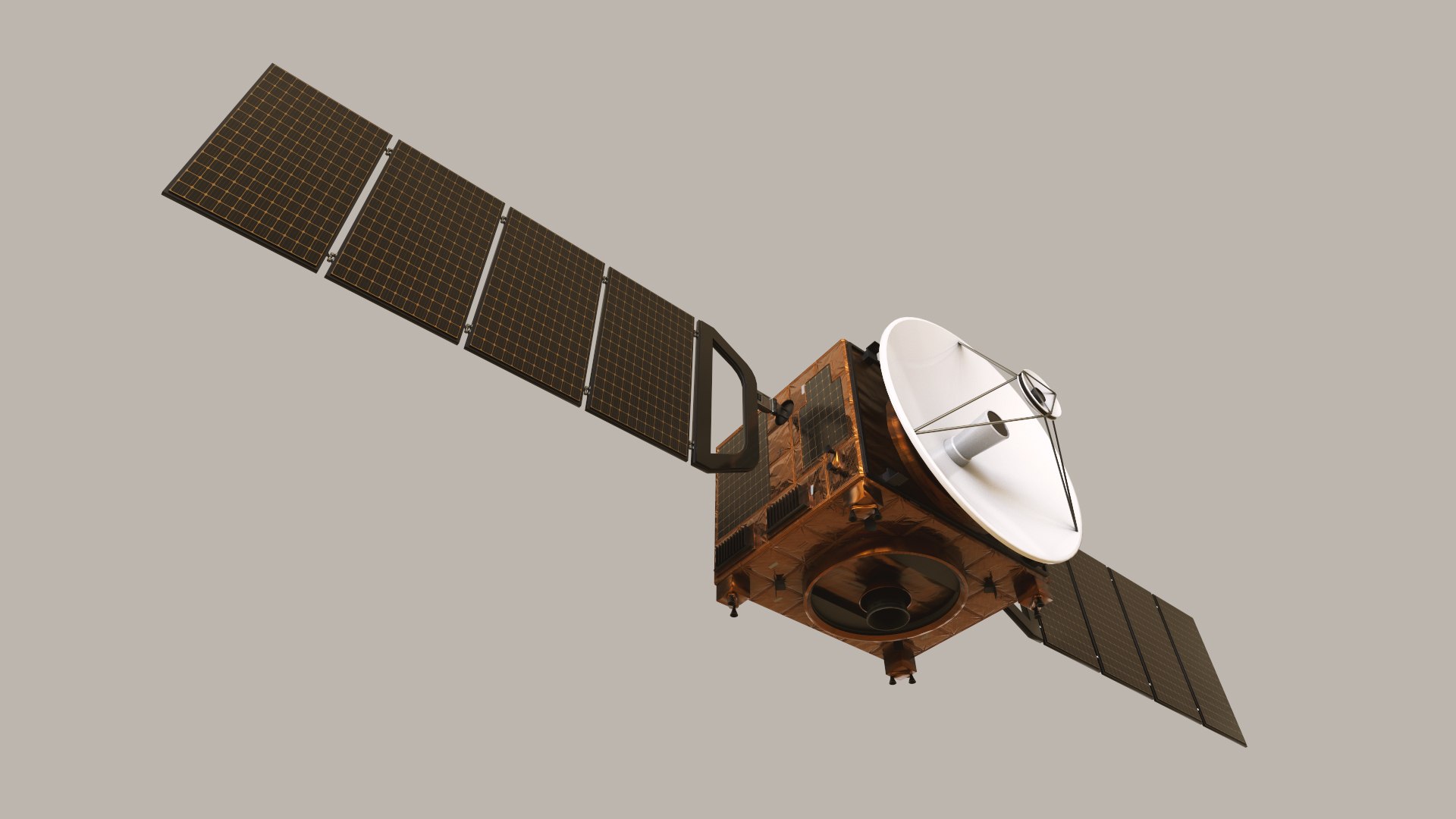 3D orbital space satellite https://p.turbosquid.com/ts-thumb/6a/VON6m7/QT/render7/jpg/1656341518/1920x1080/fit_q87/f8257229c651c96cb57aad6b2485d5e620b12bda/render7.jpg