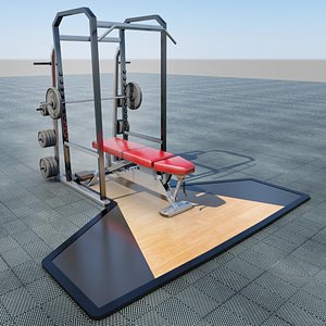 3d power lift - bench press
