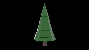 Low Poly Tree 3D