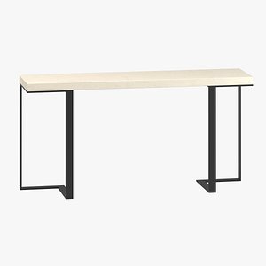 nitzan home angoli console table 3D