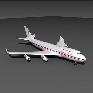 Boeing 747 3D