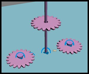 reactor gear 3d model