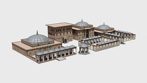 3D Arab House 02 model
