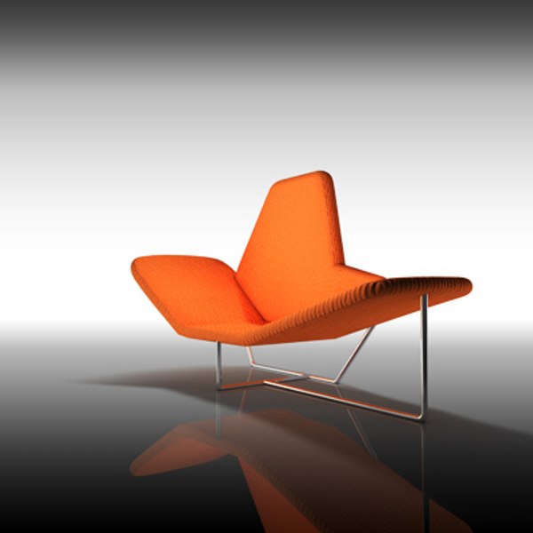 chair modern design 3d model