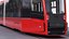Moderne Straßenbahn Straßenbahn