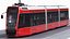 Moderne Straßenbahn Straßenbahn