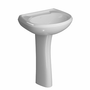 Pedestal Wash Basin
