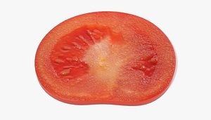 3d tomato slice