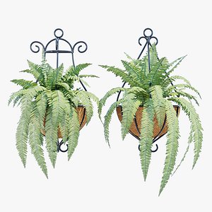 Spanish Wall Planters 3D model
