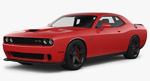 dodge challenger srt hellcat 3D model