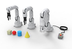 robot industrial arm 3D model