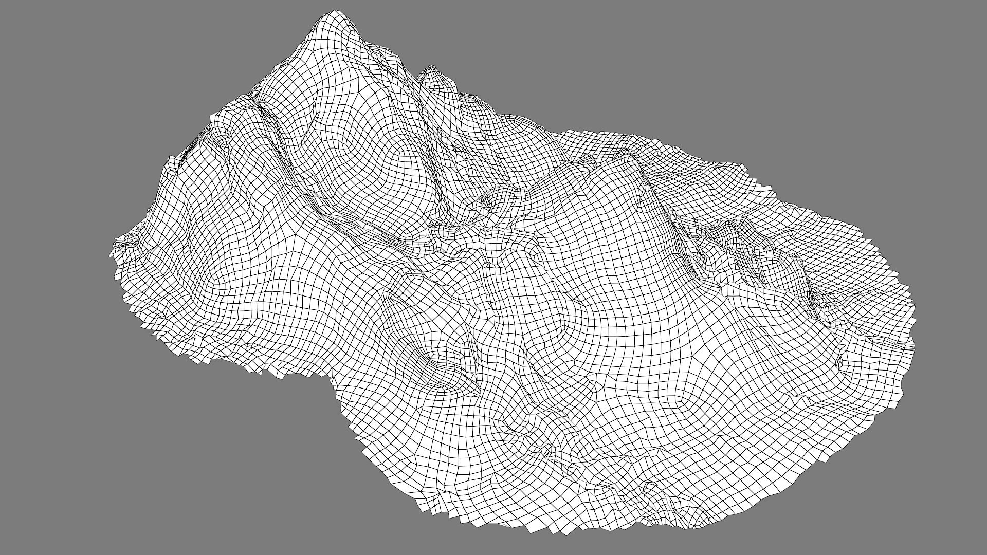 Assembly Ground Rock 8 3D Model - TurboSquid 2000483