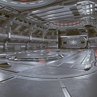 Sci-fi Scene for renders- Rework  Quantum