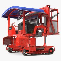 Tea Leaf Harvester Ochiai OHC-W Aged