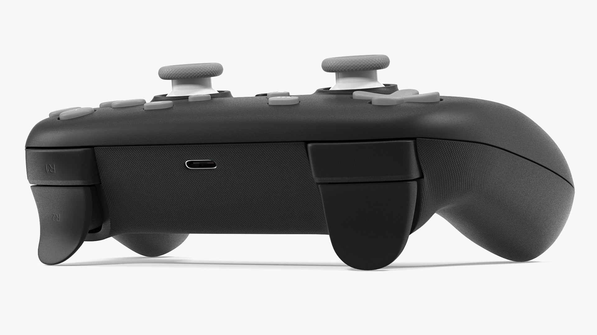 3D black google stadia controller https://p.turbosquid.com/ts-thumb/6b/MwKO4x/k1aKb7NX/blackgooglestadiacontrollervray3dmodel006/jpg/1591286256/1920x1080/fit_q87/a07fb9569b4eba01e2cc2e457f53fcf55e7f4bac/blackgooglestadiacontrollervray3dmodel006.jpg