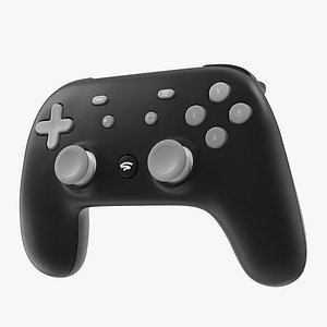 Black Google Stadia Controller