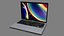 3D model macbook pro 13-inch