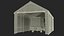 Vehicle Carport Shelter 3D model