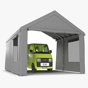 Vehicle Carport Shelter 3D model