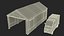 Vehicle Carport Shelter 3D model