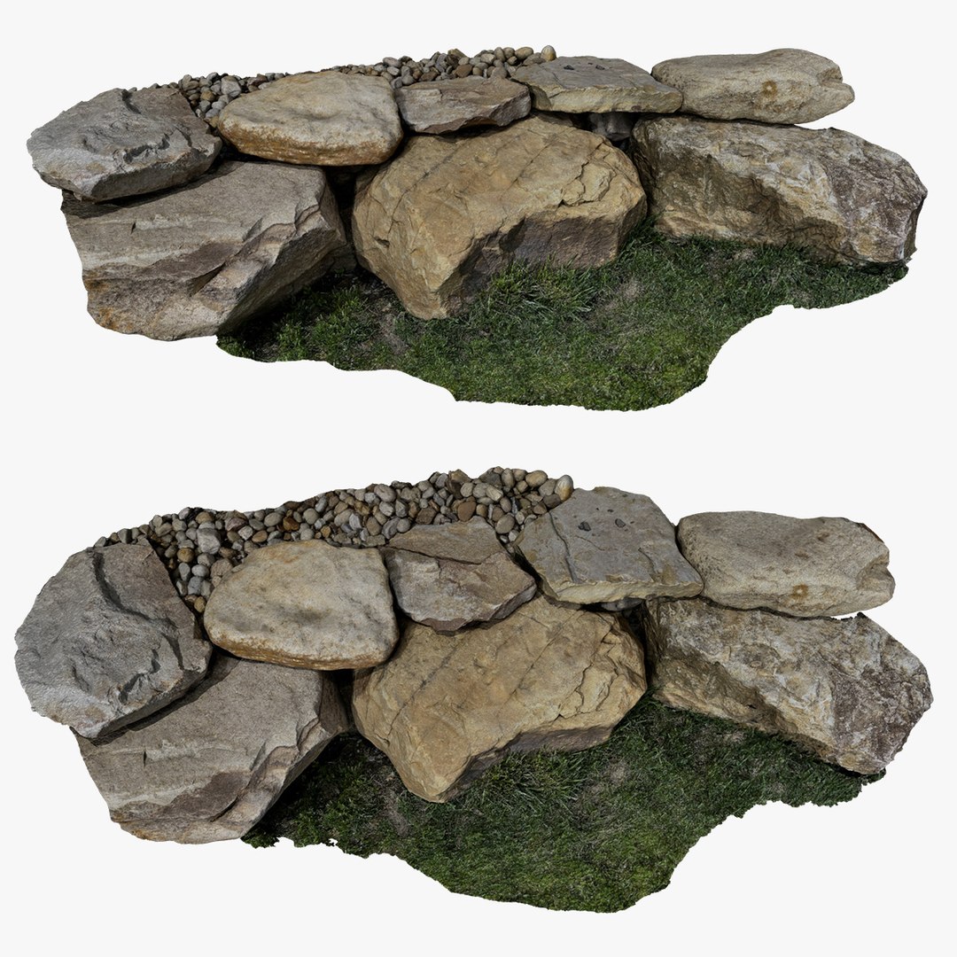 Stones 3D model - TurboSquid 2059168