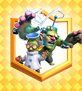 Clash Royale Goblinstein Card 3D model