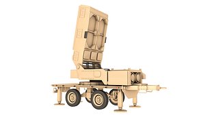 Leonidas High-Power Microwave System Radar 3D model