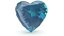Acquamarina a forma di cuore