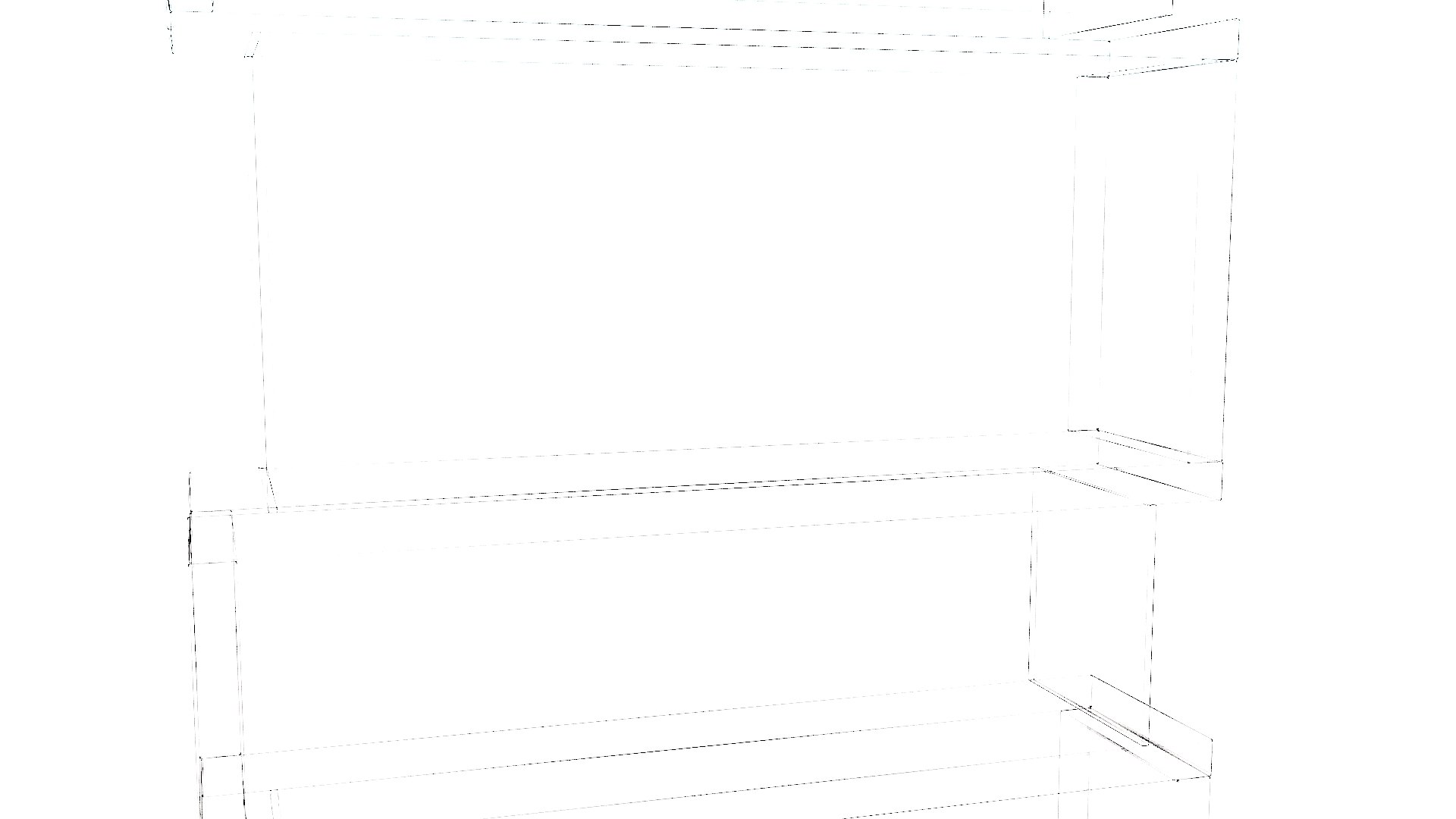 3D Bookshelf Snake shelf 2 TurboSquid 2048566