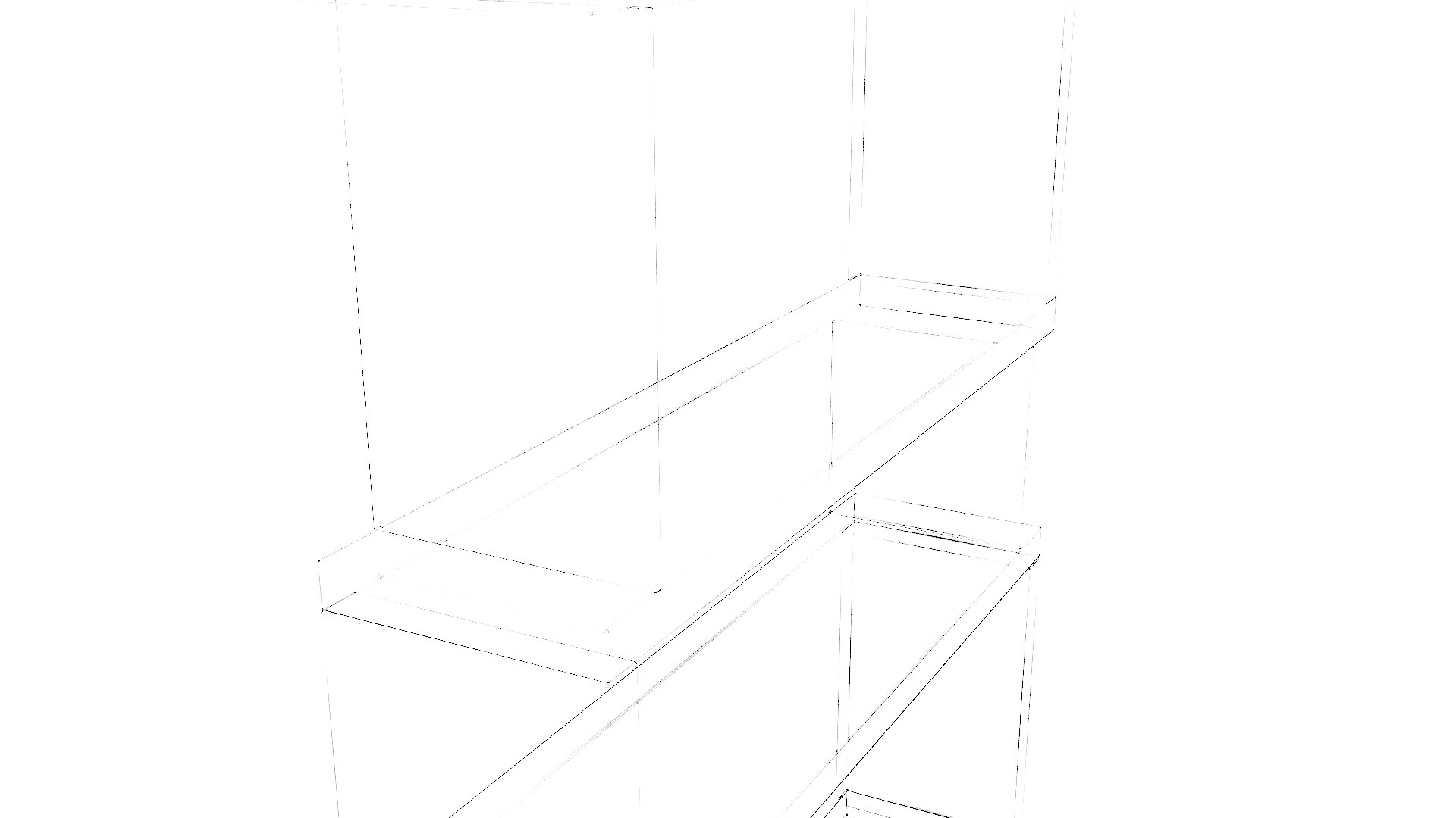3D Bookshelf Snake shelf 2 TurboSquid 2048566