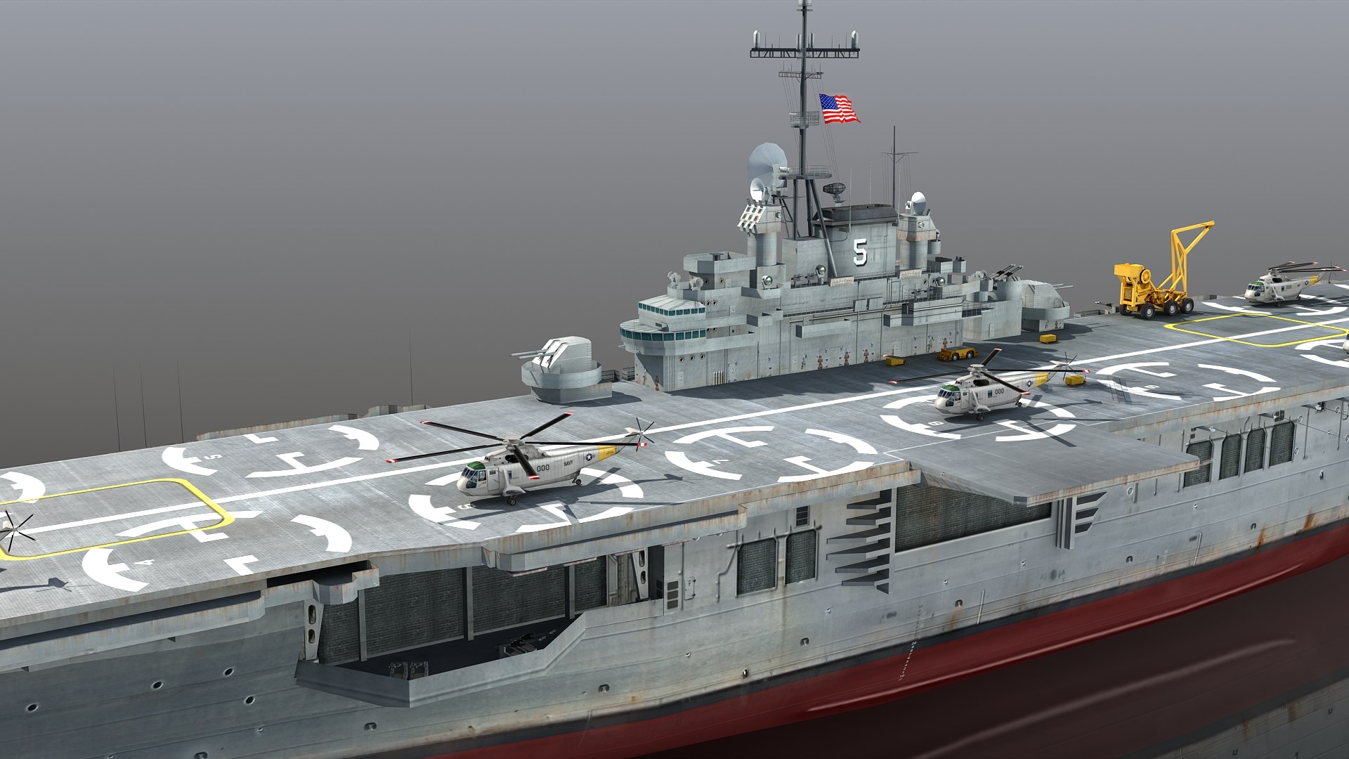 Uss princeton cv37 lph5 3D model TurboSquid 1537195