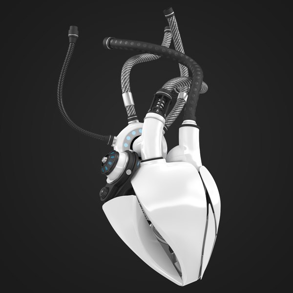 Mechanical Metal Heart Cyborg Robot Anatomical · Creative Fabrica